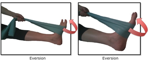 Exercise of the week: Towel inversion/eversion stretch